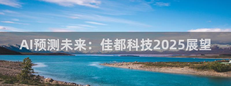 AI预测未来：佳都科技2025展望