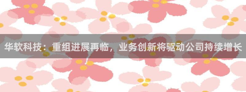 华软科技：重组进展再临，业务创新将驱动公司持续增长